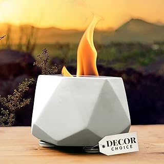 Table Top Fire Pit Bowl - Personal Fireplace, Indoor - Tabletop Fire Pit , indoor smores Maker