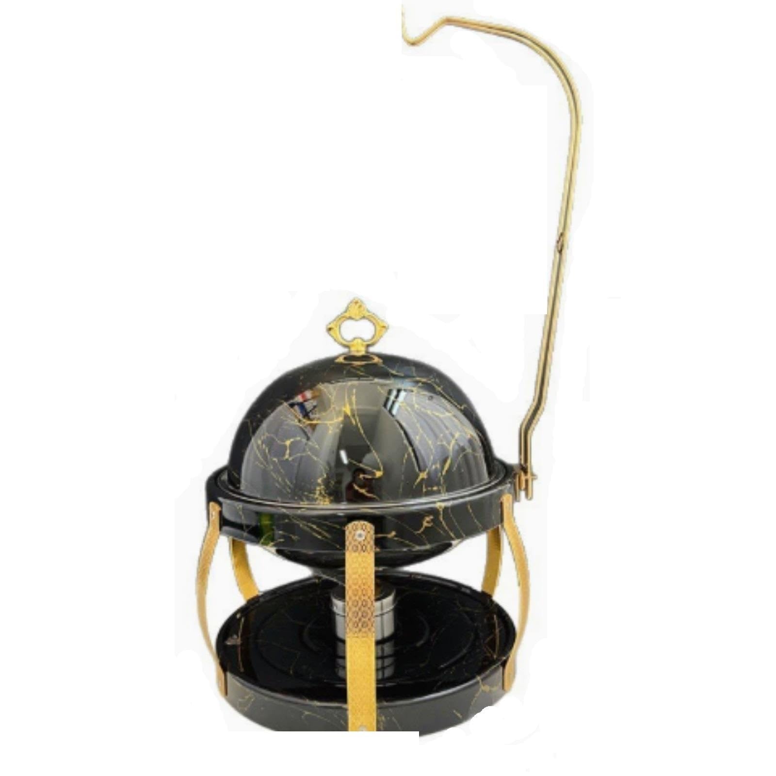 Juego de Buffet de Plato Calentador de Acero Inoxidable 8QT | Calentadores de buffet con impresión por transferencia de agua for fiestas, banquetes, buffets y bodas