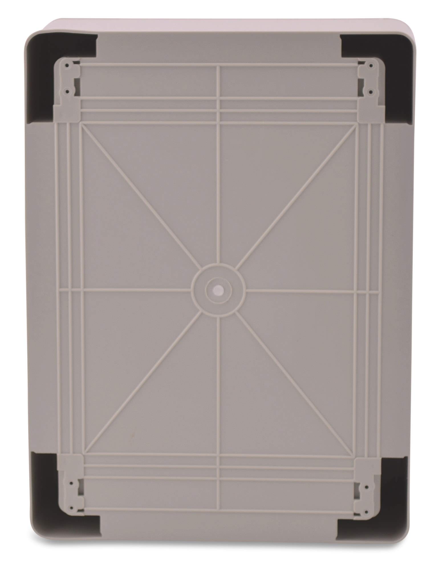 BOXEXPERT Custodia in plastica ABS, IP65, custodia a parete, custodia vuota, 350x250x150 mm, grigio, custodia serie Fleet