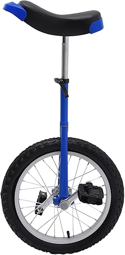 Miniatura 7 de ETKEGHIP Rueda de 16 pulgadas Unicycle Altura ajustable de una rueda Bicicleta a prueba de fugas Rueda de neumático de butilo Ciclismo deportes al