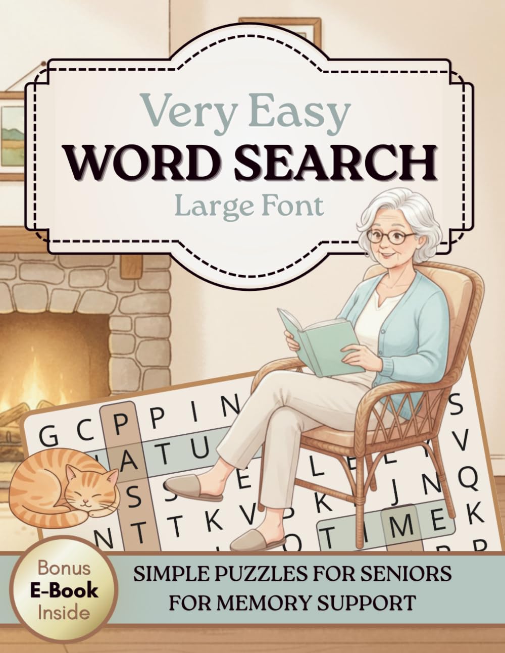 Word Search For Seniors With Dementia: 200 Nostalgic and Everyday Themed Big Print Easy Word Search Puzzles For Seniors with Dementia, Alzheimer's and ... Moments: Brain Activities for Dementia)