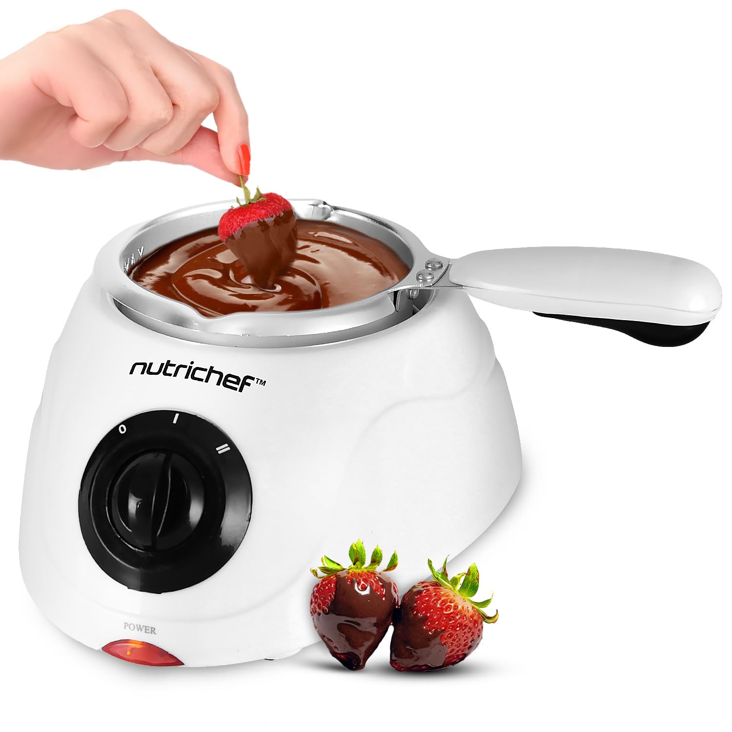 NutriChef Electric Fondue Pot