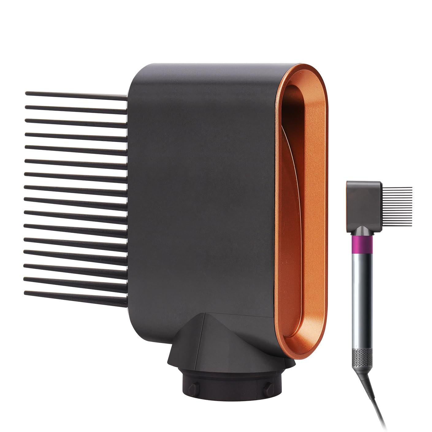 Vorstyling-Trockenaufsatz mit Kamm für D yson Airwrap Styler HS01 HS05, Schnelltrocknender Airwrap Aufsatz Haartrockner Düsen Ersatzzubehör