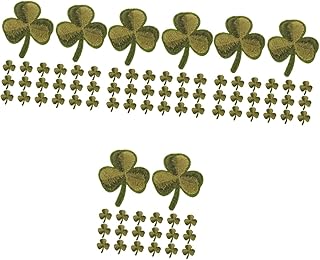 VILLCASE 80 Peças Remendo Bordado Apliques Saco De Planta Remendo Ferro Em Apliques Guitarra Jaqueta Jeans Jaqueta Jeans Decoração De Cowboy DIY Remendos De Chapéu Bordado Remendos Kit De