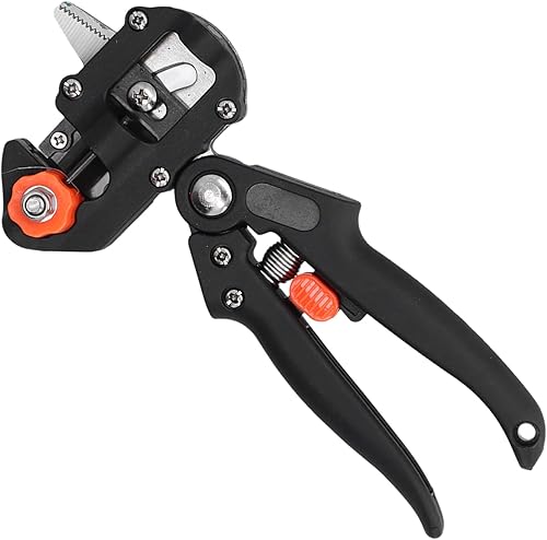 Miniatura 6 de Tijeras de podar Tijeras de jardinería Tijeras multifuncionales Tijeras de injerto de vivero Herramienta de corte de recorte de jardín con cuchillas