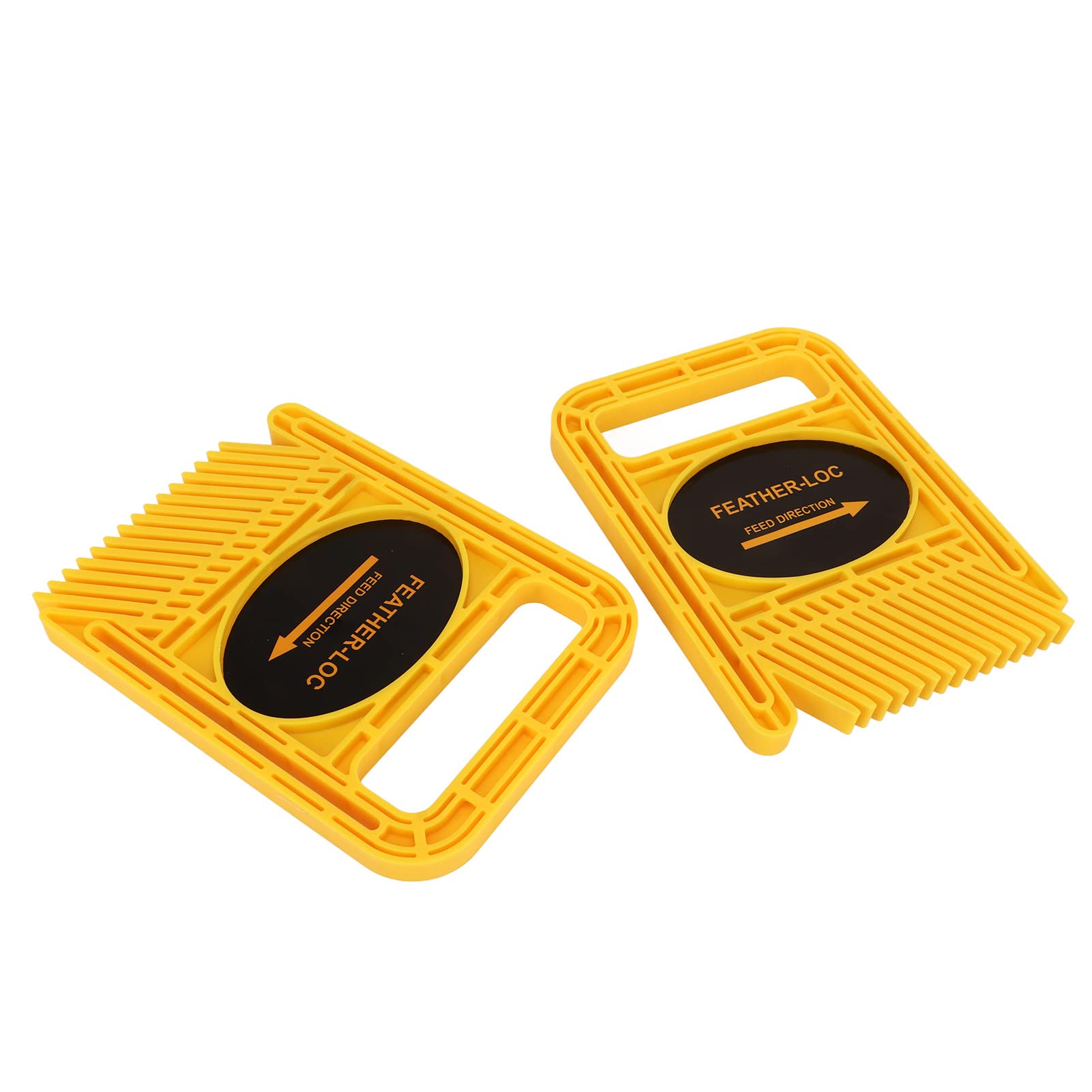 AMONIDA Dispositivo di Sicurezza per da Tavolo Esteso Regolabile Featherboard per Strumento per Recinzioni per la Lavorazione del Legno (YELLOW)
