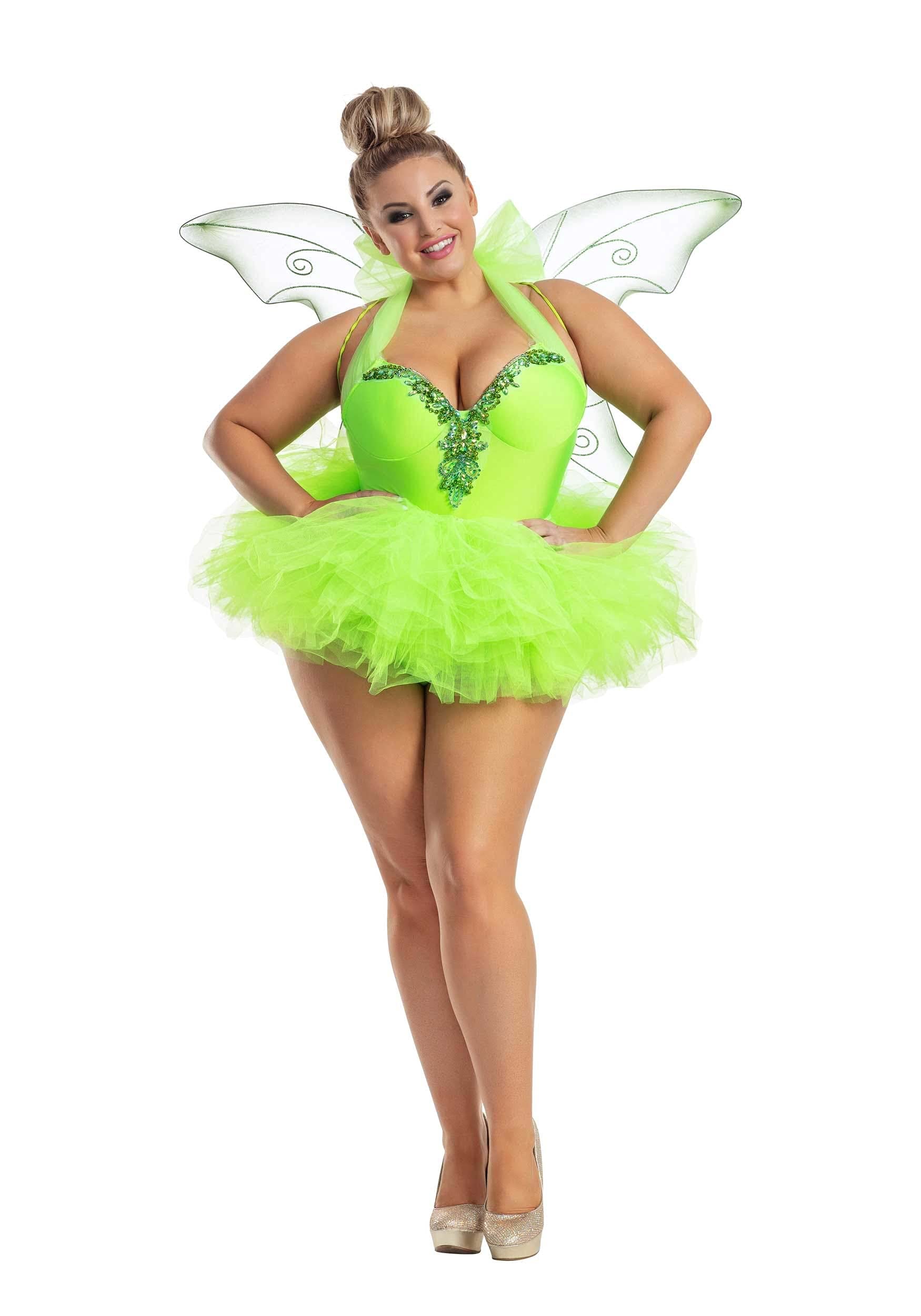 Party King Womens Party King Women's Plus Size Tink Costume Adult Sized Costumes