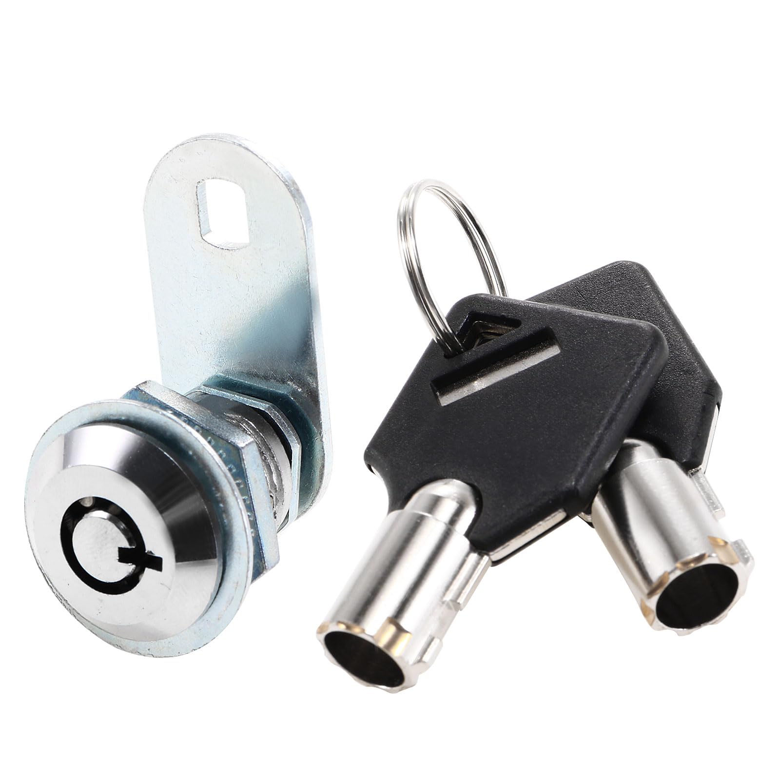Uxcell Silver Sourcingmap Post Box Cabinet Drawer 17Mm Cylinder Keyed Different Tubular Cam Lock Camlock