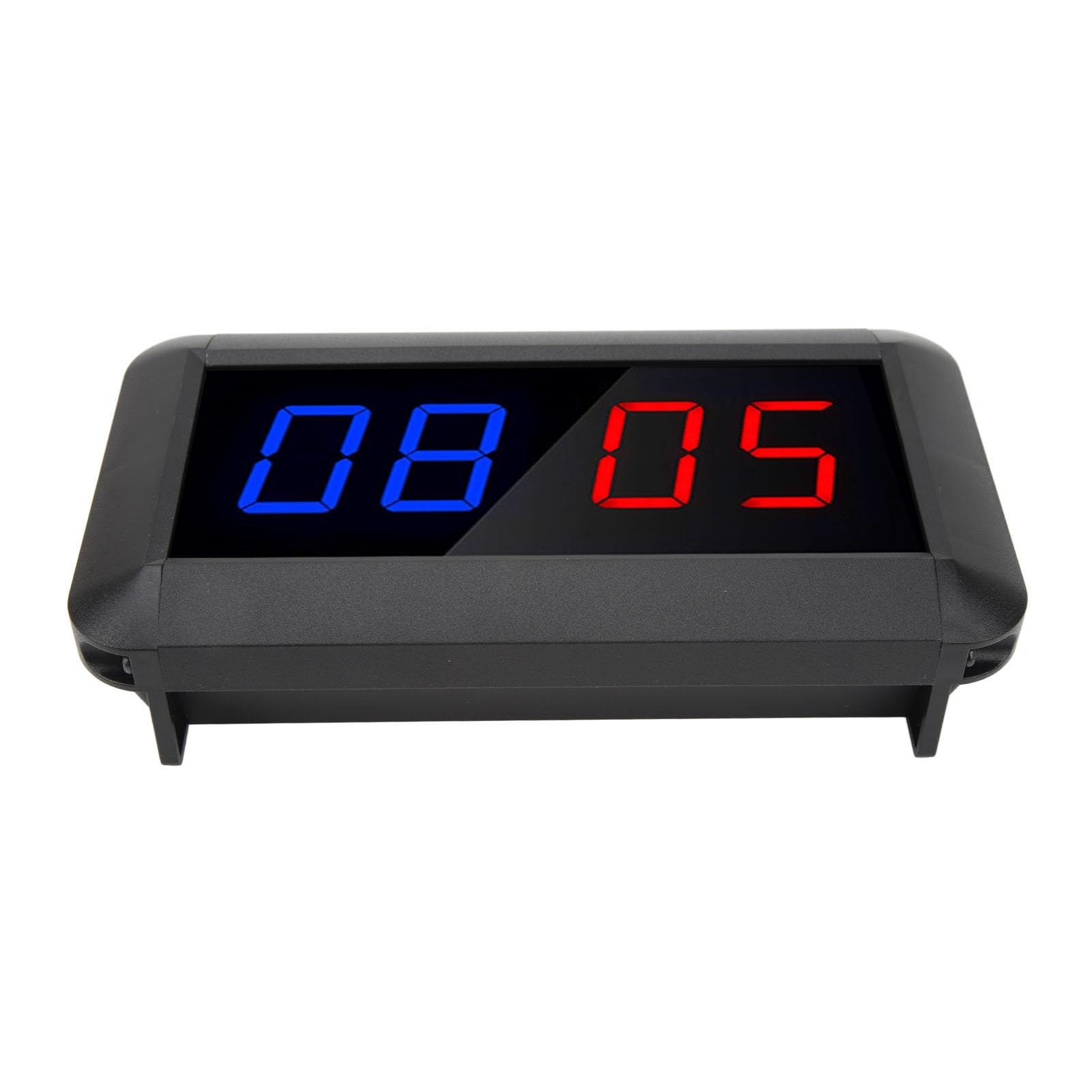Tbest Anzeigetafel Elektronischer Punktezähler Digitale LED-Anzeigetafel Tragbare Tisch-Basketball-Scoreboard für Indoor-Spiele Basketball Volleyball Tischtennis Baseball