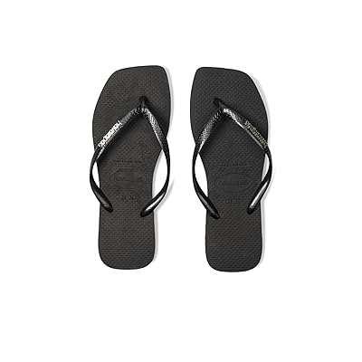 Havaianas Slim Square Logo Metallic Flip Flop Women