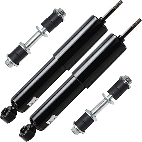 Miniatura 308 de Detroit Axle - Amortiguadores traseros para Chevrolet Equinox GMC Terrain Pontiac Torrent Saturn Vue Suzuki XL-7, 2 Amortiguadores traseros