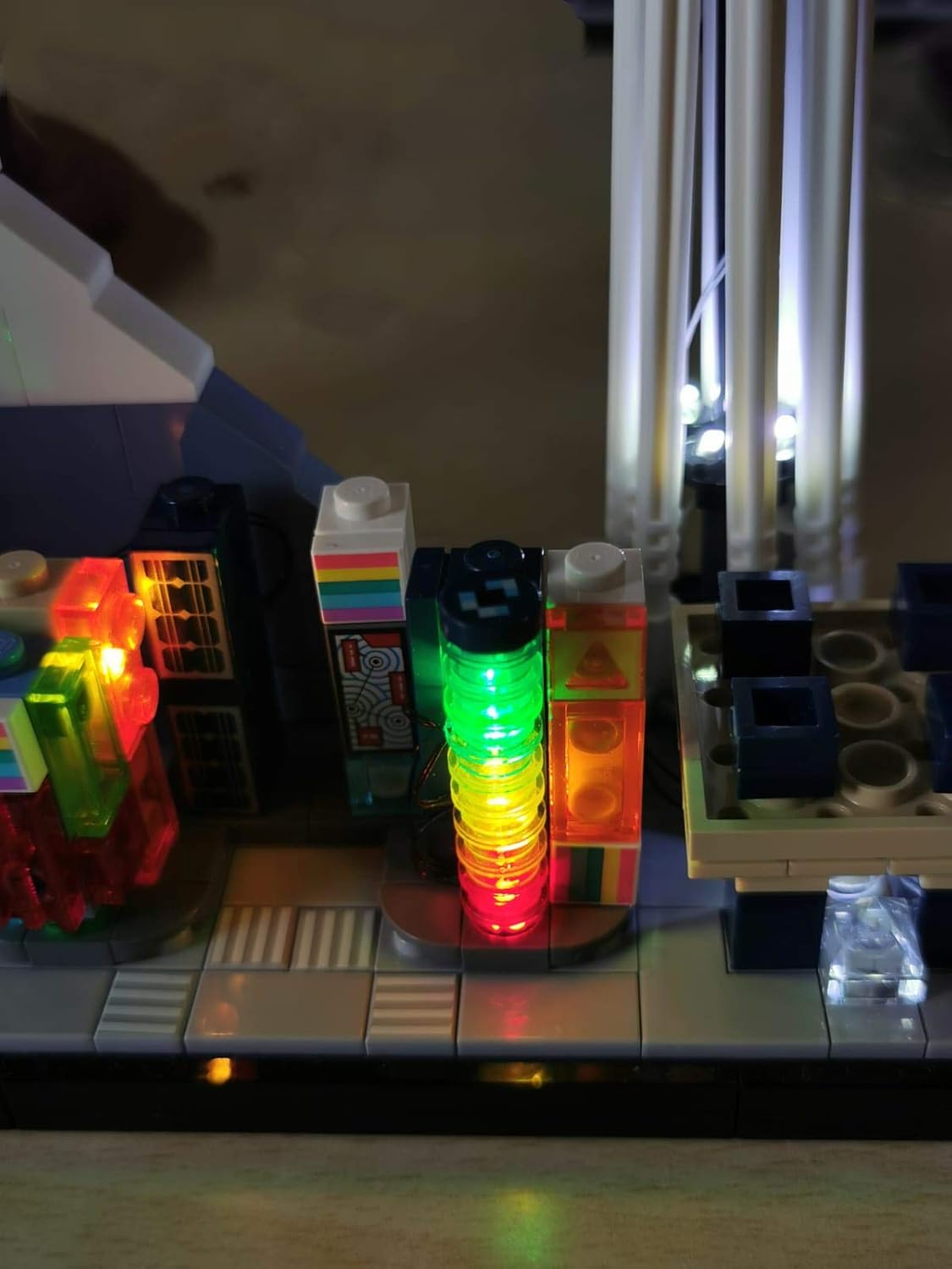 Brick Loot Deluxe LED Light Kit Compatible with Lego Architecture Tokyo Skyline 21051 – USB Powered Lighting Set for Display – Lights Only, Lego Set Not Included