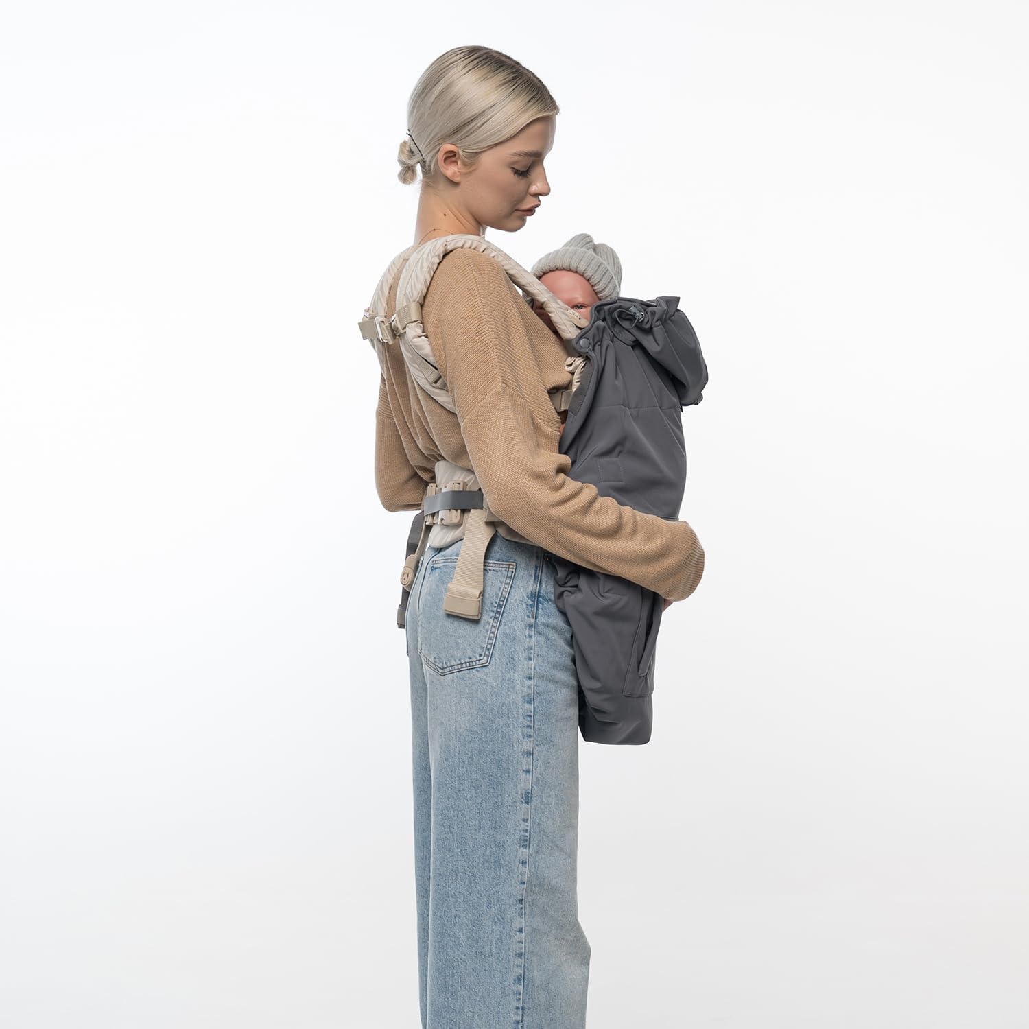 All-Season Babywearing Cover - (Grey)