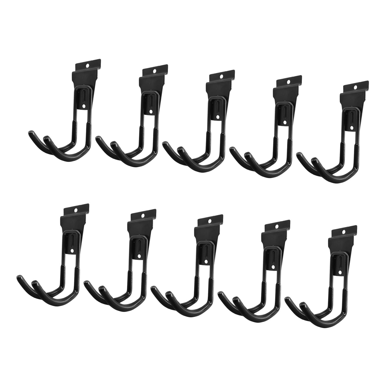Carotoe Multicolor Garage Hooks Multifunctional Steel J Hooks For Hangings Garden Hose And Tools, Rustproof And For Workshop J For Garage