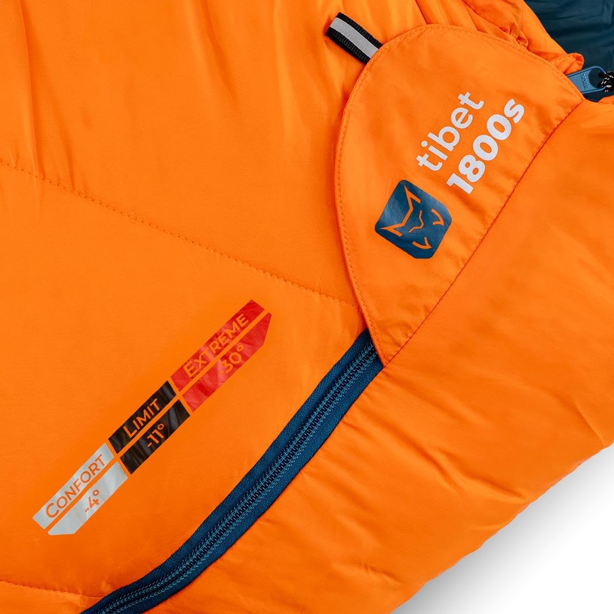 Tibet 1800 K30 | Altus | Saco de Dormir | Saco de Fibra