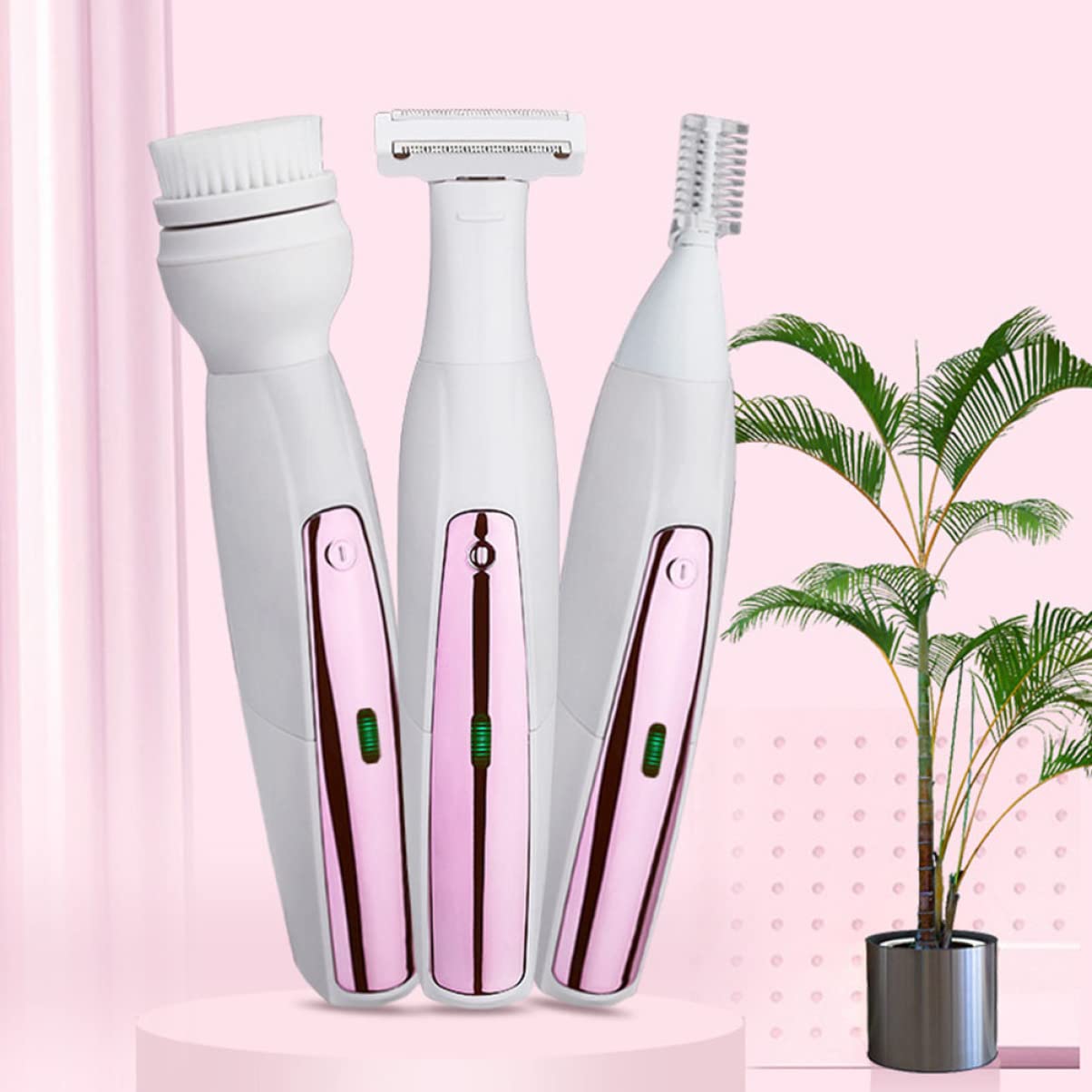 Trimmer Corpo Donna Potente e Lavabile per Depilazione Ascelle e Zona Bikini Ipx6