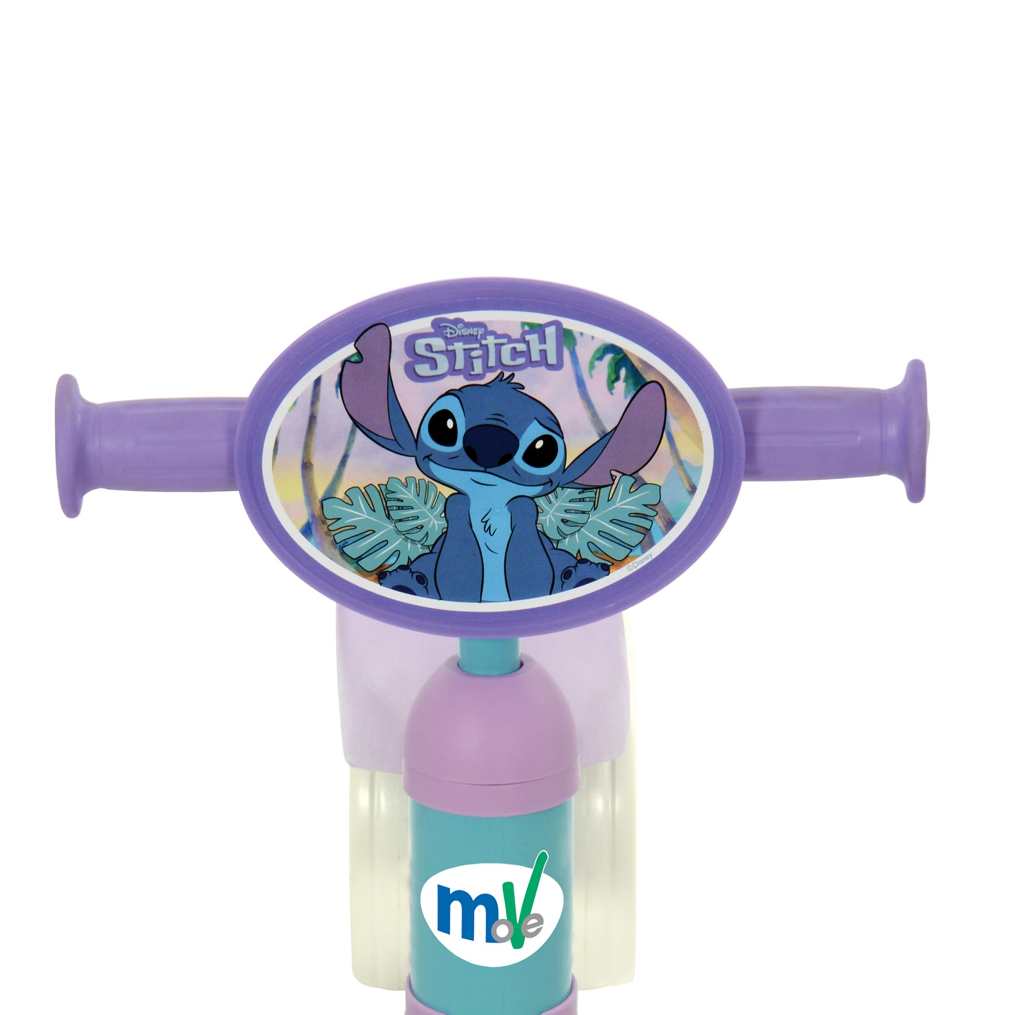 Disney Stitch 77770 Tricycle pour bébé 47 x 25 x 37 cm, Max. 15 kg + 1 an, 3 Roues Anti-crevaison, siège Ergonomique, Structure Stable, Design coloré, vélo sans pédales