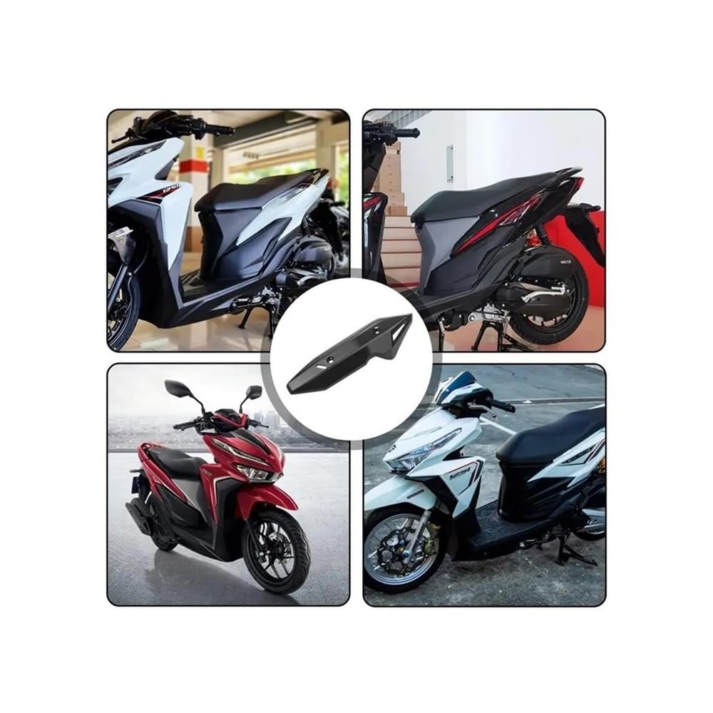 Tubo Escudo Térmico Silenciador De Cubierta De Tubo De Escape Universal para Motocicleta Protector Térmico para Click125i/150i (Color : 2)
