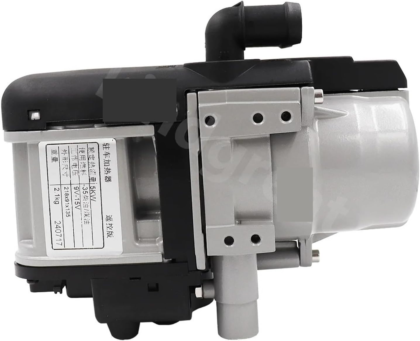 6KW 12V Diesel Dual Mode Preheater Fuel Liquid Heater LCD Switch Parking Heating Device For Trucks Van Car(B)