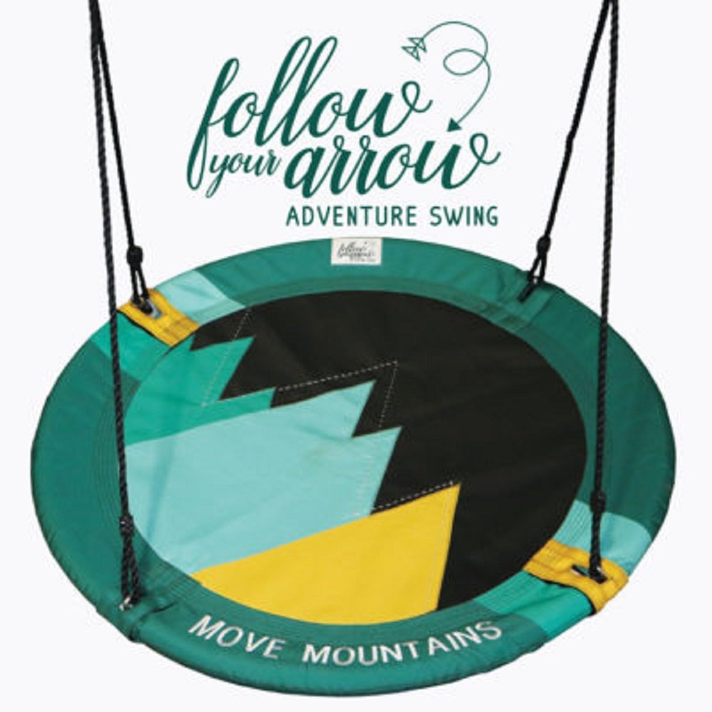 M & M Sales EnterprisesM&M Adventure Swing Move Mountains MM00154, Green, One Size