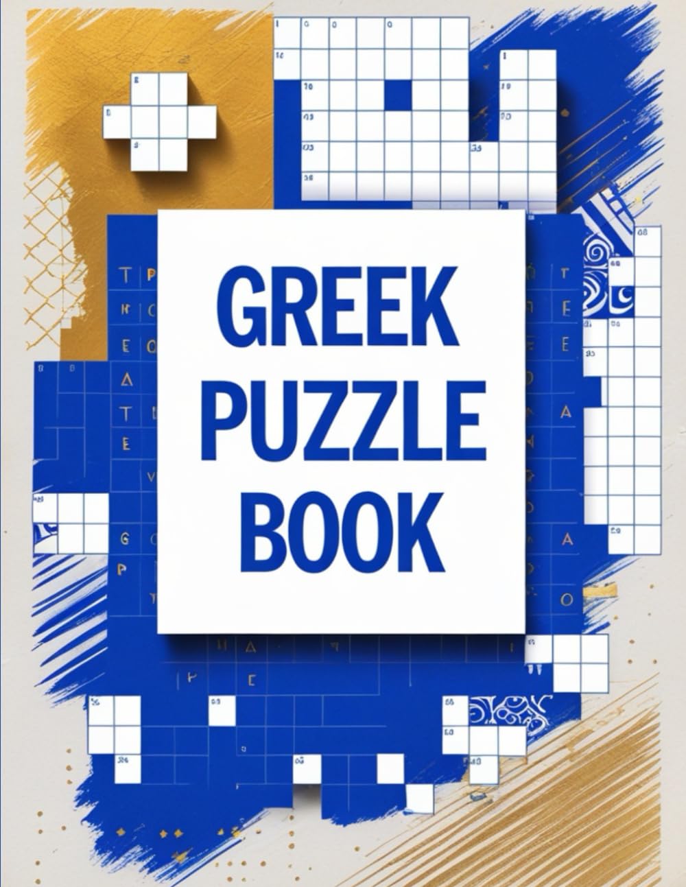 Greek Puzzle Book: Crossword & Word Search Challenges for All Ages