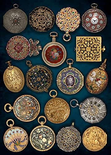 Vista 6 de Rompecabezas de relojes antiguos de 1000 piezas