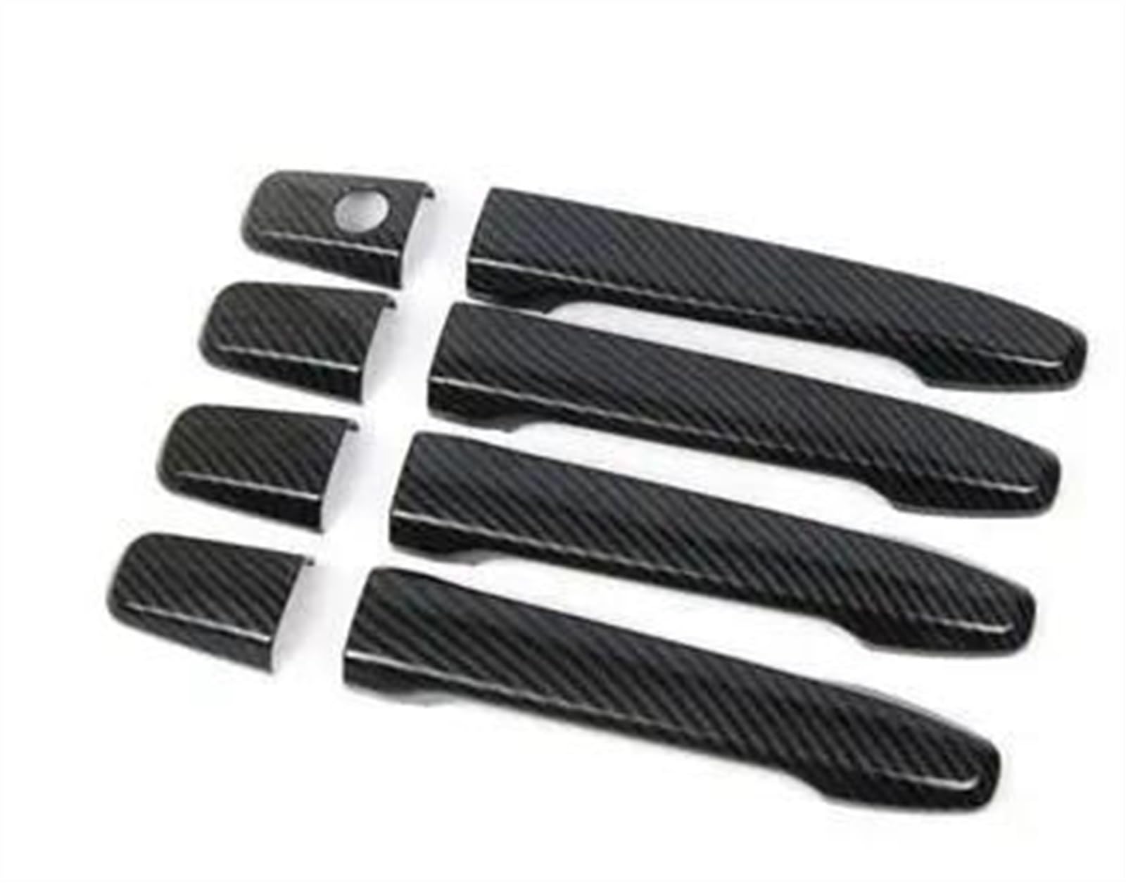 Kjhopy B Car Styling Stickers For Mitsubishi For Outlander 2013-2019 Protective Cover Door Handle Outer Owls Trim Exterior Door Handle(B)