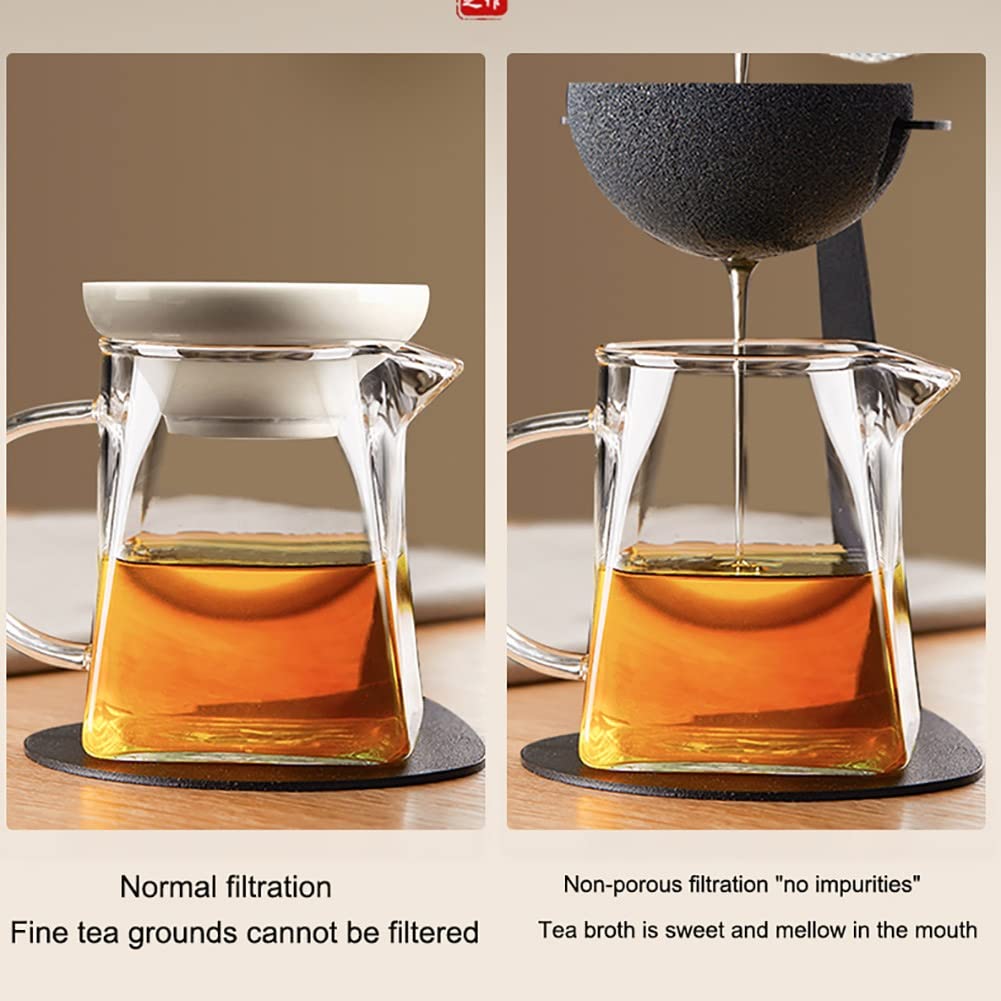 Filtre A The Avec Tasses,infuseur À Thé, Filtres À Thé Réutilisable,filtre The Pour Tasse, Passoire À Thé, Thé Infuseur, Infuseur Thé Tasse, Pour Mug/Tasse/Théière/Verre. (Color : B)