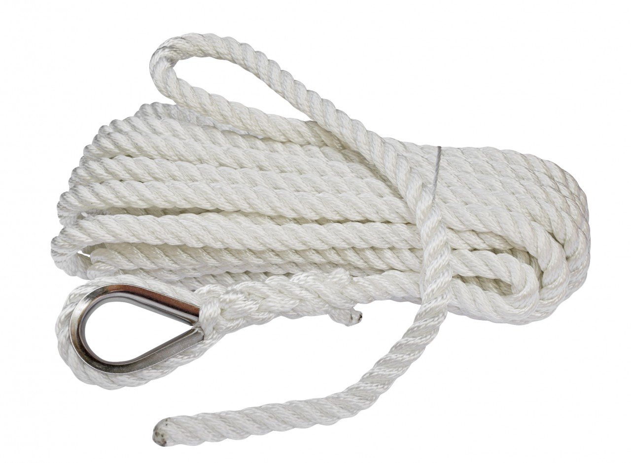 OSCULATI Cima ormeggio Bianca 20 mm x 12 m