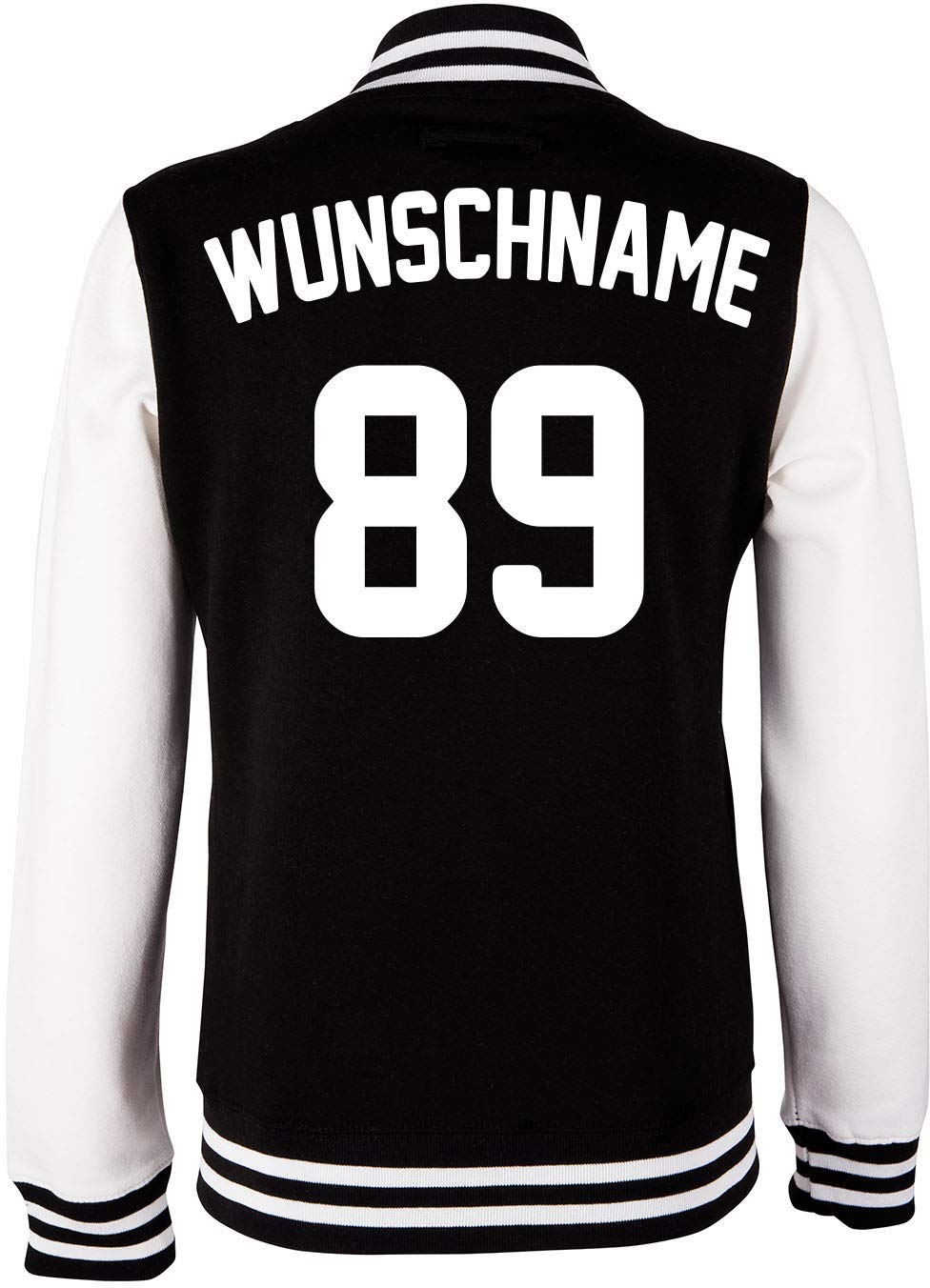 Damen Herren Kinder College Jacke Athletic mit Wunschnamen und Wunschnummer | Baseball Jacke |