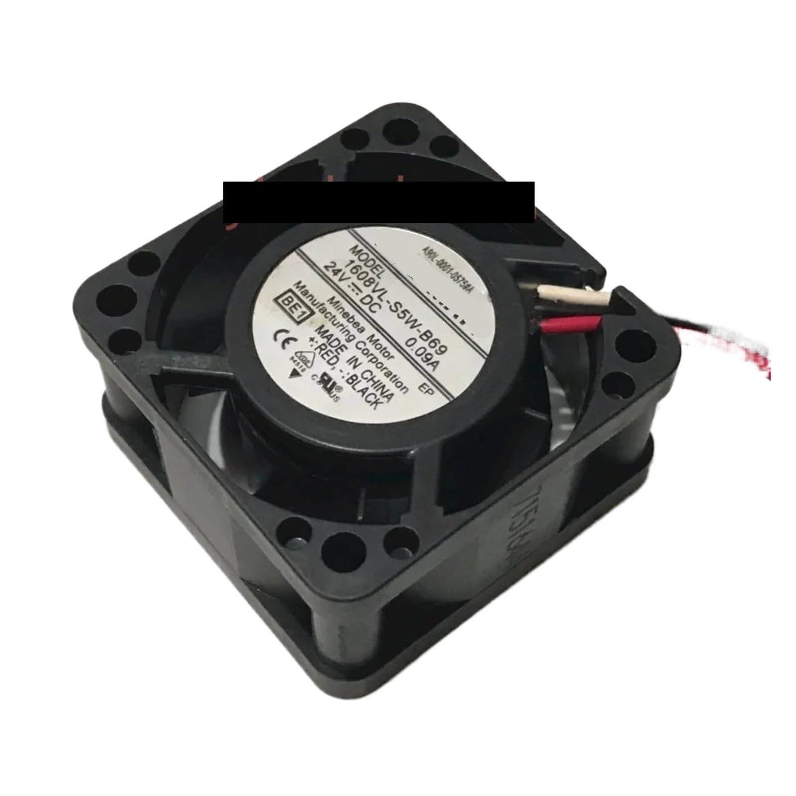 1608VL-S5W-B69 BE1 DC 24V 0.09A 40x40x20mm 3-Wire Server Cooling Fan