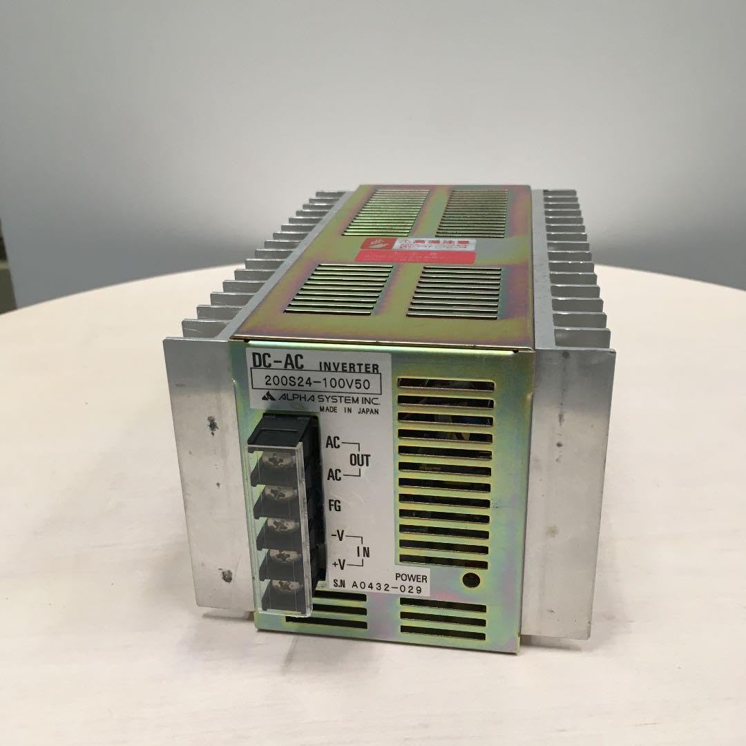 Amazon.co.jp: DC-AC インバーター 200S24-100V50 アルファ―システム社 