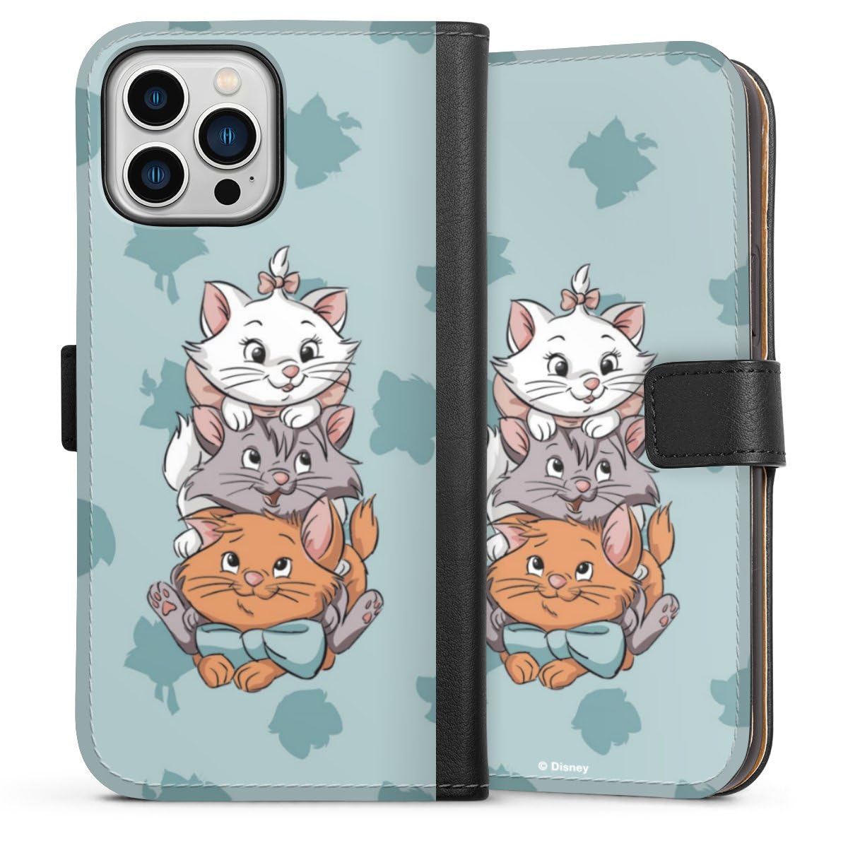 Cover Apple Iphone 13 Pro GATTO Bordo Nero - Alpha Store Design