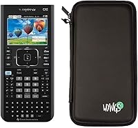 Vista 1 de Calculadora gráfica TI Nspire CX CAS + funda protectora WYNGS color negro
