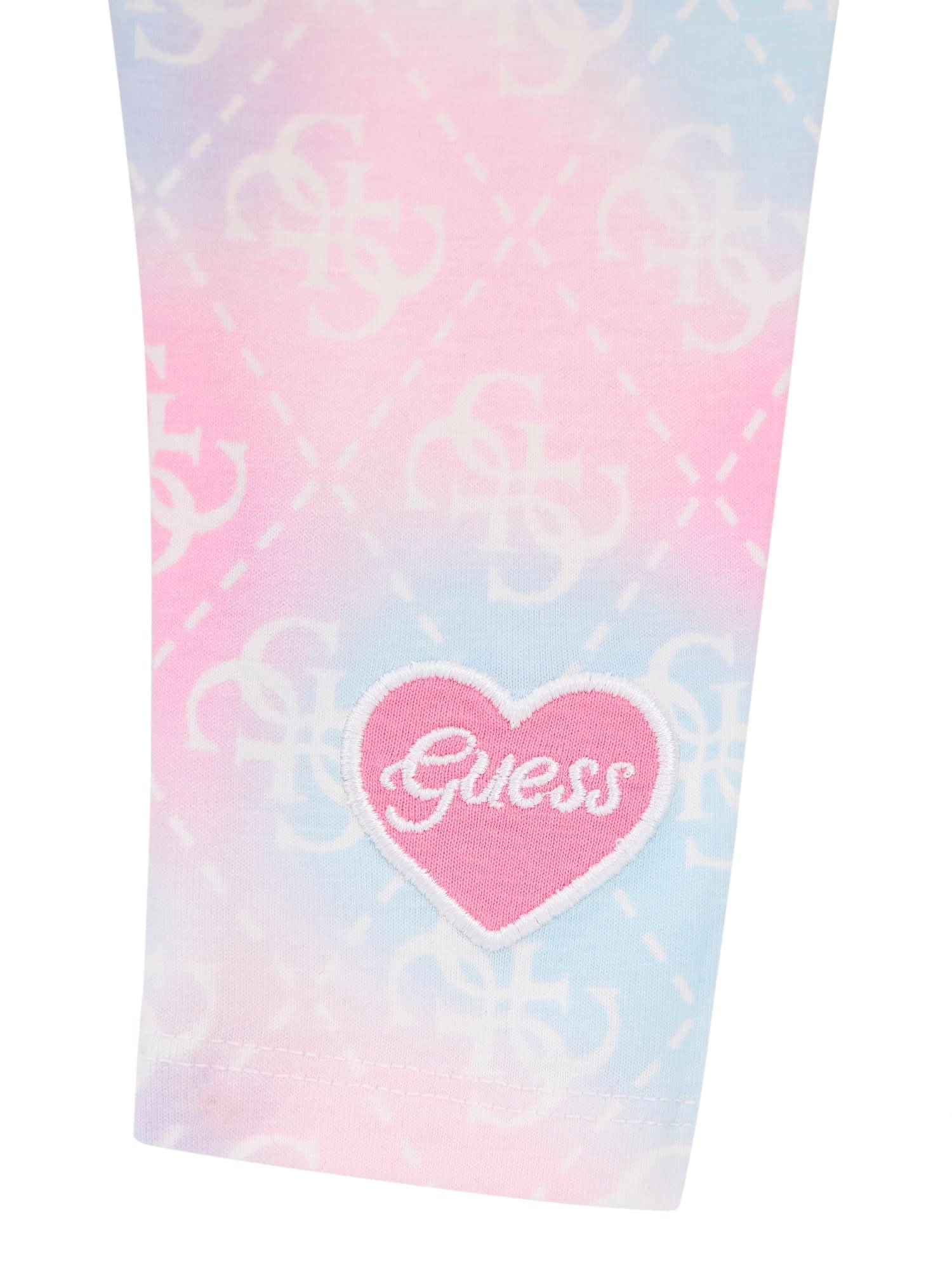 GUESS Langarm-T-Shirt für Baby - Mädchen Rose 18 Monate (86cm)