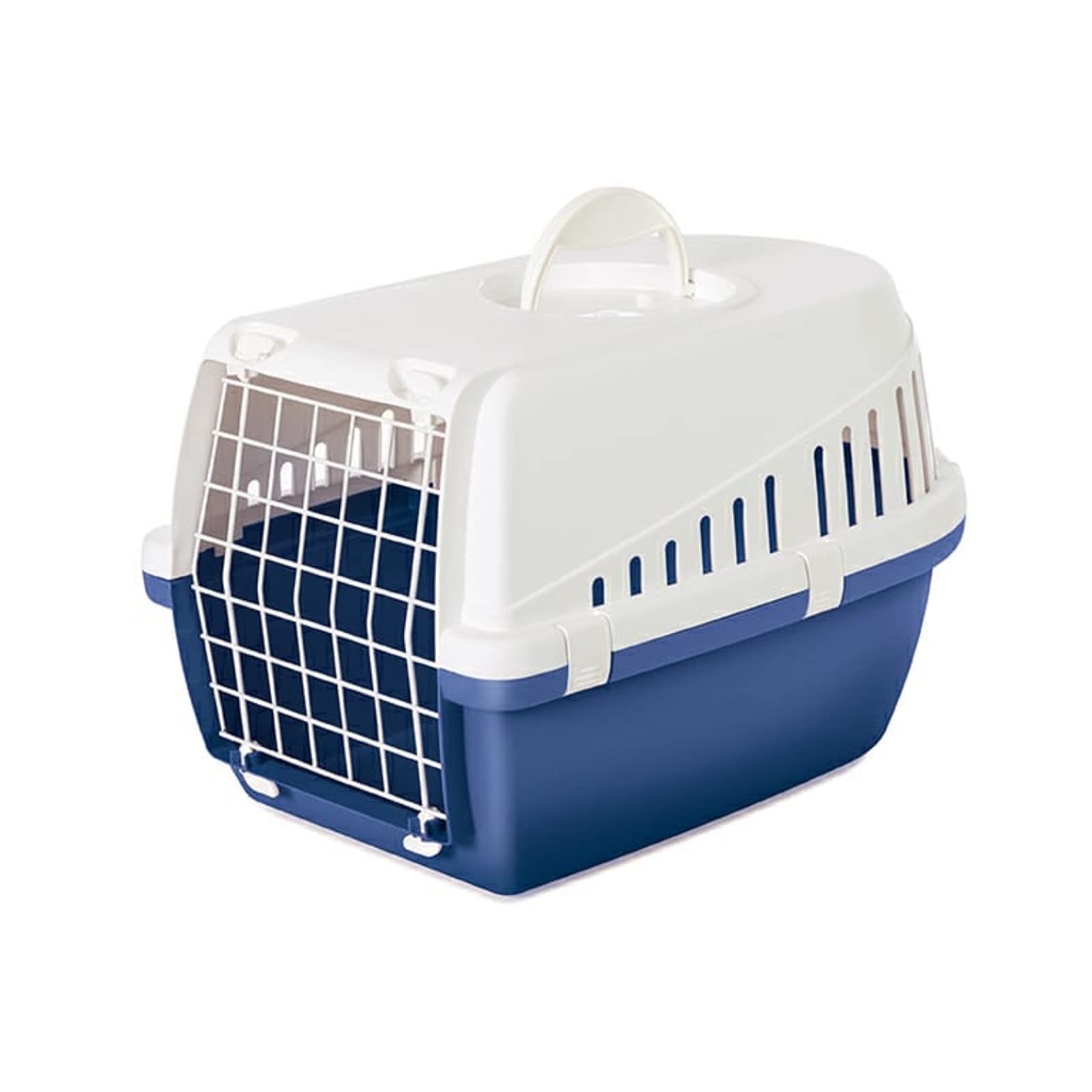 Savic Zephos 1 Pet Carrier, 19 x 13 x 12 inch, Travel Transport Carrier for Small Dogs and Cats Weighing up to 7 kg, Suitable for Water, Road, and Train Transport, Dark Grey (B09FKLT15T) Amazon Price History, Amazon Price Tracker