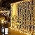 JMEXSUSS 300 LED Remote Control Christmas Curtain Lights, Plug in Fairy Curtain Lights Outdoor, Window Wall Hanging Curtain String Lights for Bedroom Backdrop Wedding Party Indoor Decor, Warm White