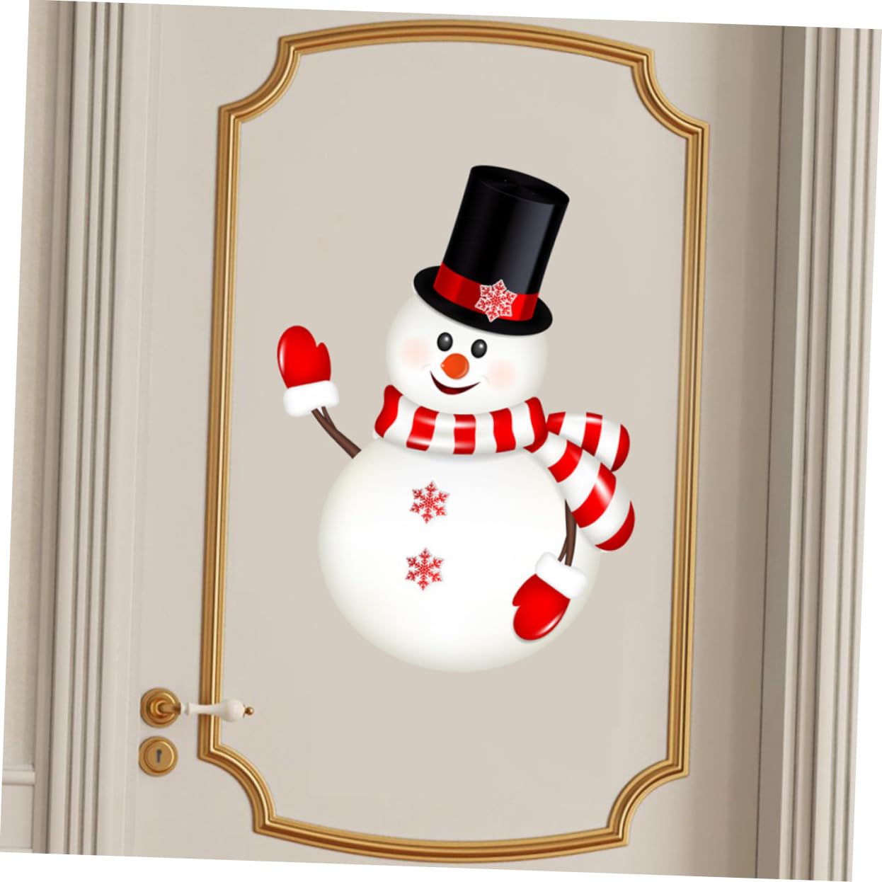 Cabilock 10hojas Pegatinas De Adorables Para Ventanas De Calcomanías Navideñas Reutilizables De Pvc Decoración Festiva Para Puertas y Ventanas
