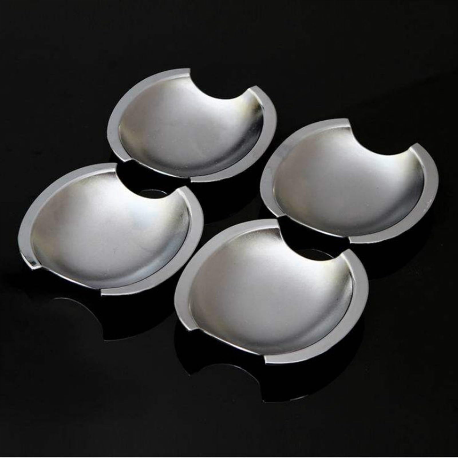 Noheeu Style3 For Mazda Cx-7 / Cx-9 2007-2015 Cx7 Cx9 Chrome Carbon Fiber Car Door Handle Cover Trim Stickers Styling Accessories(Style3)