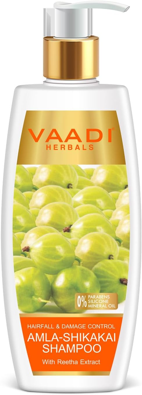 Hairfall And Damage Control Amla Shikakai Shampoo, 350ml