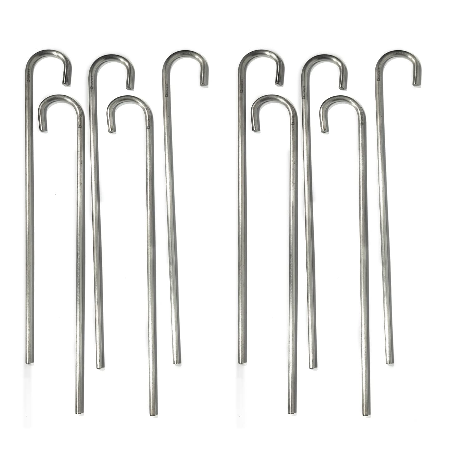 See full amazon price history chart for BnoSpace 8 inch Heavy-Duty Stainless Steel Garden Stakes for Camping, Gardening and Canopies, Rust-Free Pegs for Landscape Edging and Fencing - Pack of 10 BnoSpace 8 inch Heavy-Duty Stainless Steel Garden Stakes for Camping, Gardening and Canopies, Rust-Free Pegs for Landscape Edging and Fencing - Pack of 10 (B0BY8M9MMR) Amazon Price History, Amazon Price Tracker