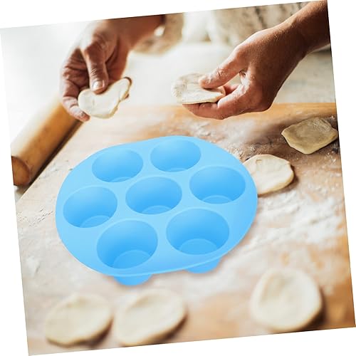 Miniatura 2 de DECHOUS 2pcs Air Fryer Mold Silicone Molds for Baking Molde De Para Chocolate Mermaid Birthday Decorations Air Fryer Cupcake Maker Donut Pans Bread