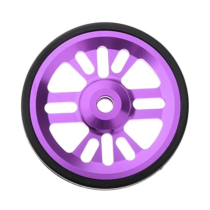 Sahil Enterprises Easy Wheel Bicycle Modification Easywheel for Brompton Folding Bike Purple