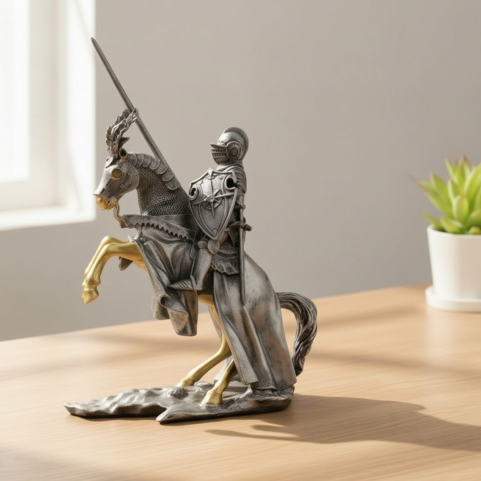 Sharplace Mittelalterlich Ritterfigur