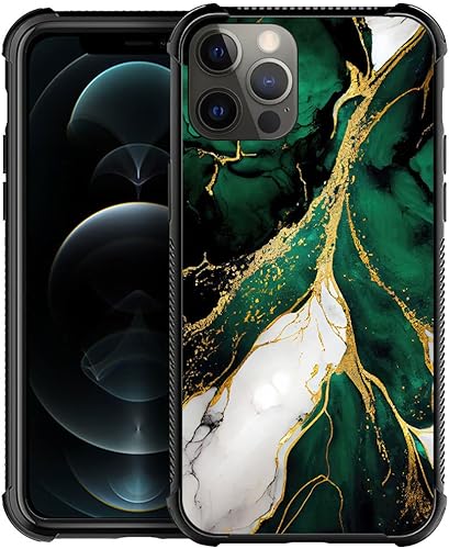 Miniatura 1 de DJSOK Funda compatible con iPhone 11 Pro Max, diseño con patrón de parachoques trasero, esquinas reforzadas antiarañazos, caver de TPU suave, fundas