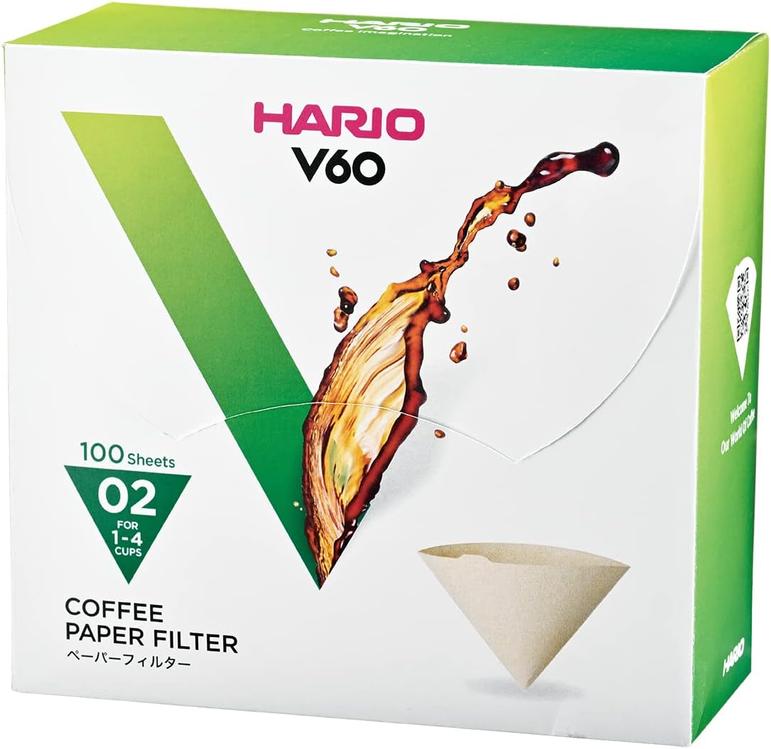 Hario V60 Filter Papers Paper Coffee Filters for V60 Dripper