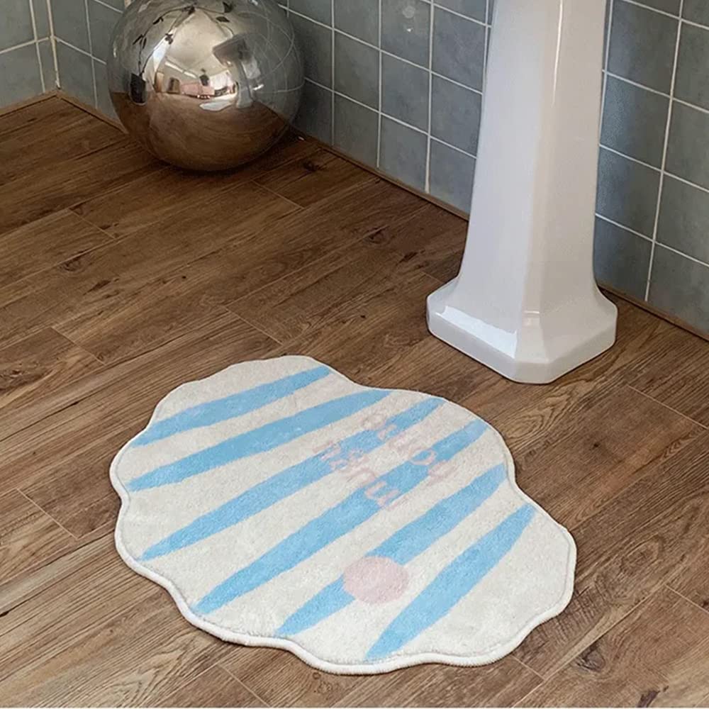 50 X 80 Cm Tapis De Bain Antidérapant, Moelleux En Microfibre,Absorbant