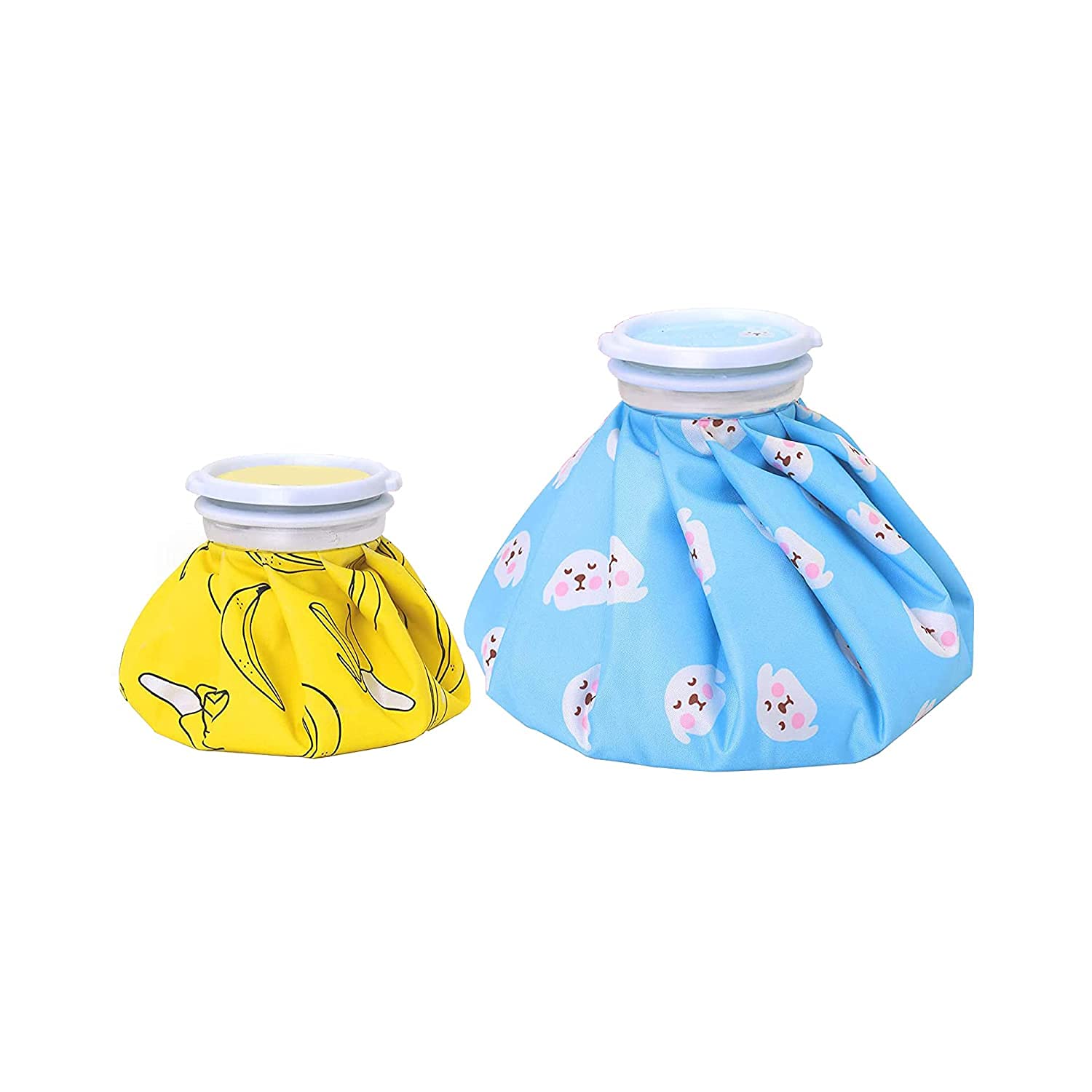 EKIN Pack Of 2 -Different Size Ice Bag, Ice Pack, Hot Bag, Hot Water Bag For Pain Relief, Ice Cold Pack Reusable, Hot Water Bags for Injuries // 6 & 9 Inch Ice Bag (B09X2VFGWV) Amazon Price History, Amazon Price Tracker