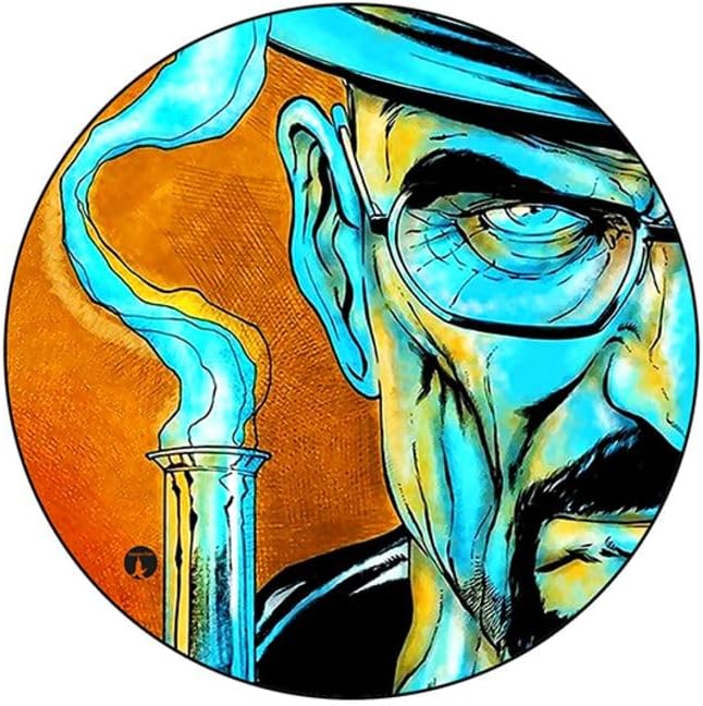 RYN Printed Breaking Bad Printed Mouse pad 20X20X0.5 multicolour - RYNMP1444