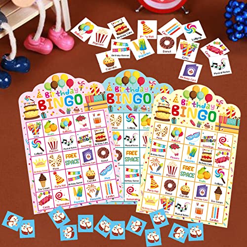 Juego de Bingo de Cumpleaños para 24 jugadores miniatura 5